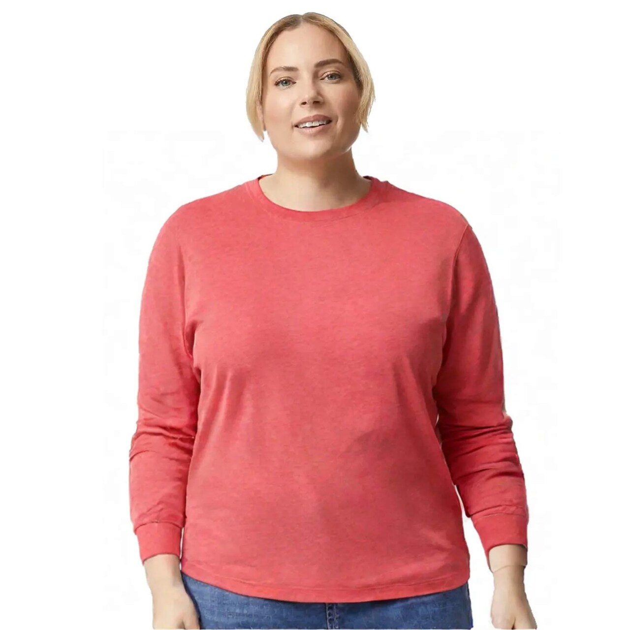 BELLA + CANVAS UnisexTriblend Crewneck Long Sleeve T-Shirt For Everyday Wear